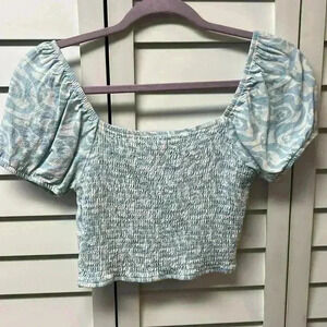 LA Hearts Cropped Top - Size S